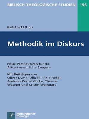 cover image of Methodik im Diskurs